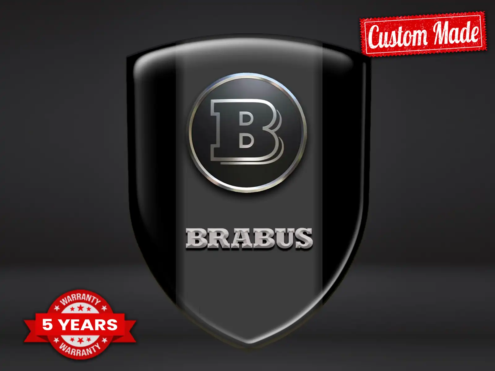 Brabus Stoßsticker Druck Sportlich Luxus Professionell